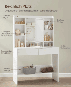 VASAGLE Schminktisch, Bild 4