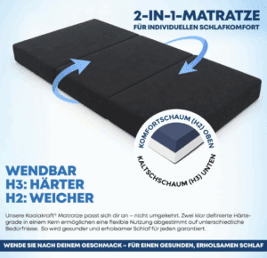 Produktbild Klappmatratze DUO Premium von Kleo