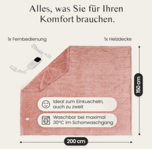 BARBERIO Heizdecke -  LY33FB, Bild 4