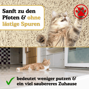 Majescats Naturreines Katzenstreu, Bild 2