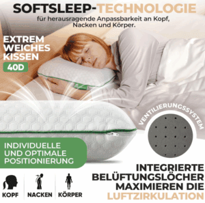 RUHEOASE® Ergonomisches Kissen, Bild 3