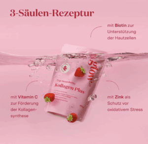 Glow25 Kollagen Pulver  - Strawberry, Bild 5