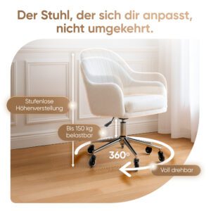 WohnJuwel Schminktisch Stuhl Diamond, Bild 5