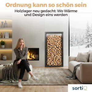 sortiQ Sitzbank Holzlager, Bild 3