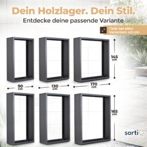 sortiQ Sitzbank Holzlager, Bild 6