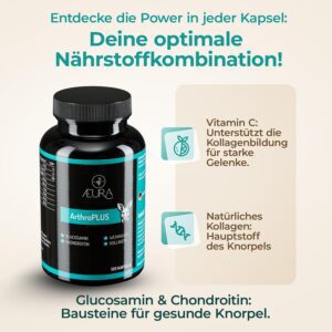 Produktbild Arthrose, Haar & Leber Supplement von AEURA