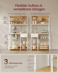 VASAGLE Bäckerregale, Bild 5
