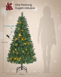 SONGMICS Weihnachtsbaum, Bild 4