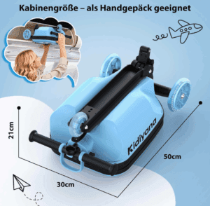 Kidiyana Kinderscooter mit Koffer, Bild 4