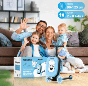 Kidiyana Kinderscooter mit Koffer, Bild 6