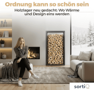 sortiQ Kaminholzregal, Bild 2