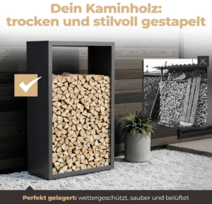 sortiQ Kaminholzregal, Bild 3