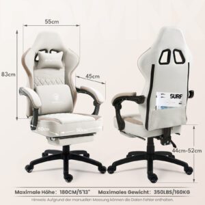 Produktbild Gaming-Stuhl – LS-66D57D von Dowinx