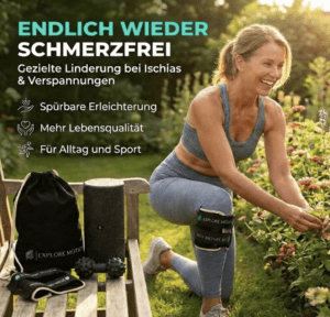 Produktbild Akupressur-Knie-Bandage von Explore Motion