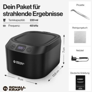 Schallkraft Ultraschallreinigungsgerät - BCM-190, Bild 7