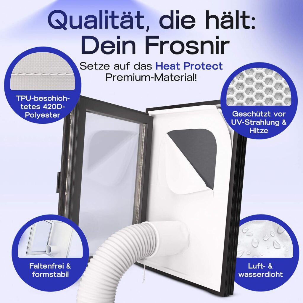 FROSNIR Klimaanlage Fensterabdichtung