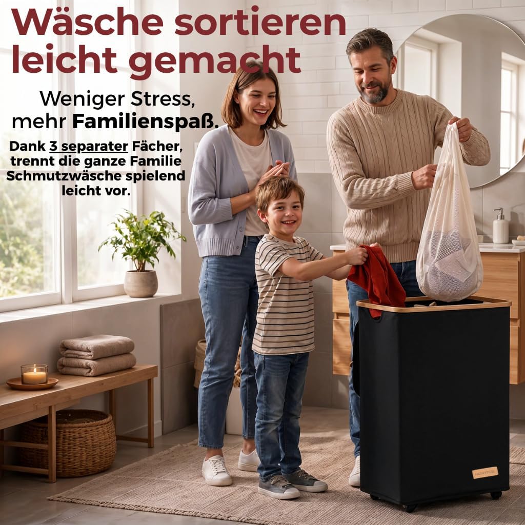 HomyFeel Wäschekorb
