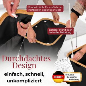 HomyFeel Wäschekorb, Bild 3