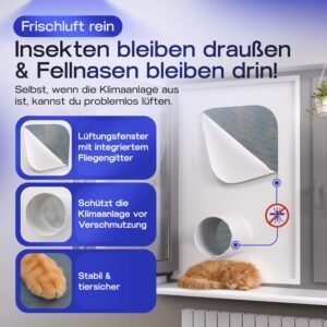 FROSNIR Klimaanlage Fensterabdichtung, Bild 5