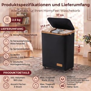 HomyFeel Wäschekorb, Bild 5