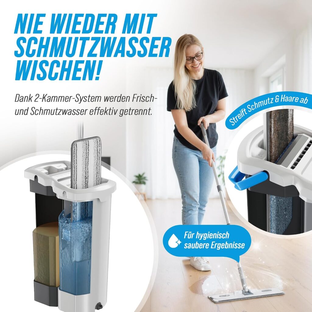 CLENOVA Wischmopp-Set XL