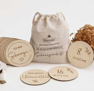 Produktbild Holz Meilensteinkarten von Prinzental