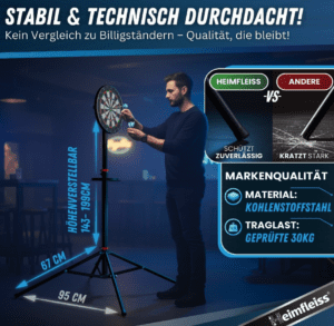 Heimfleiss Dartscheiben Ständer, Bild 3