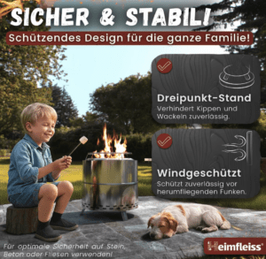 Heimfleiss Rauchfreie Feuerschale, Bild 5