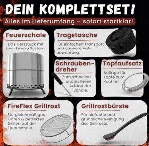 Heimfleiss Rauchfreie Feuerschale, Bild 7