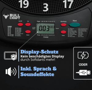 Bull Craft Elektronische Dartscheibe, Bild 7