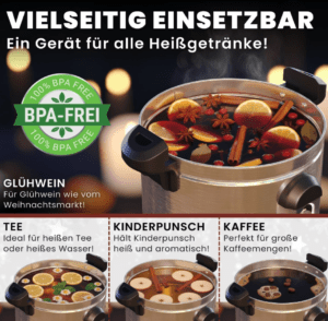 Heimfleiss Glühweinkocher, Bild 6