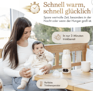 MAINAABABY Babyflaschenwärmer tragbar - JR07PRO, Bild 5