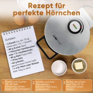 Clatronic® Hörnchenautomat - HA 3833, Bild 6