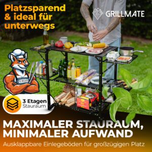 GRILLMATE Grilltisch - GM1, Bild 3
