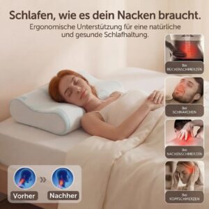 Produktbild zum Test Ergonomisches Nackenstützkissen von VELANIQUE®