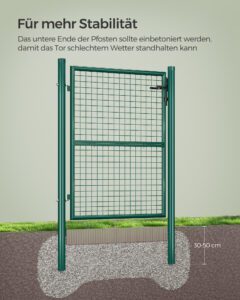 SONGMICS Gartentor, Bild 3