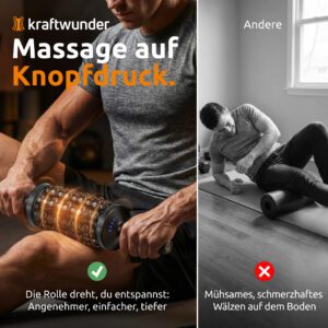 kraftwunder Elektrische Faszienrolle, Bild 2