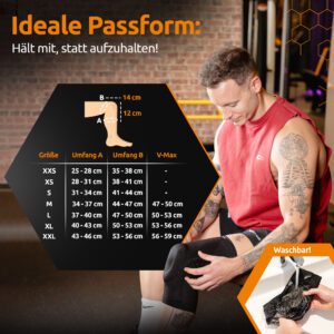 kraftwunder Premium Kniebandage, Bild 6