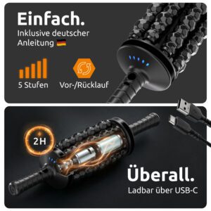 kraftwunder Elektrische Faszienrolle, Bild 6