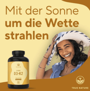 TRUE NATURE Vitamin D3 K2 Kapseln, Bild 5