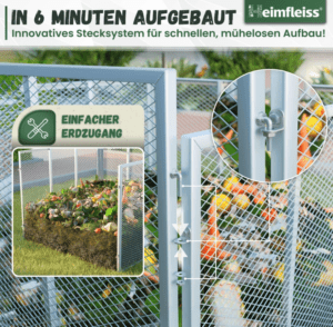 Heimfleiss Metallkomposter, Bild 5
