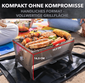 ovicue Tragbarer Steck-Gasgrill, Bild 2