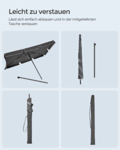 SONGMICS Sonnenschirm, Bild 4