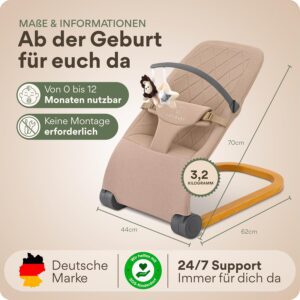 Produktbild Babywippe – SamiBu von LepiBaby
