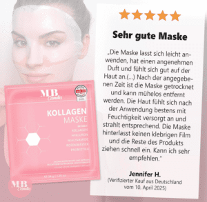 MB Cosmetics Kollagenmaske, Bild 3