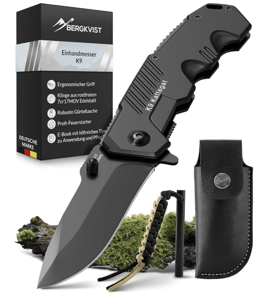 BERGKVIST Outdoor Klappmesser - K9