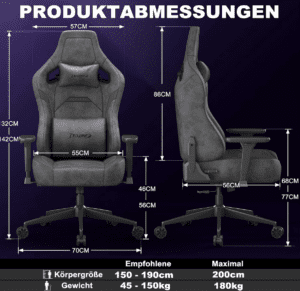 Devoko game chair - 0859, Bild 2