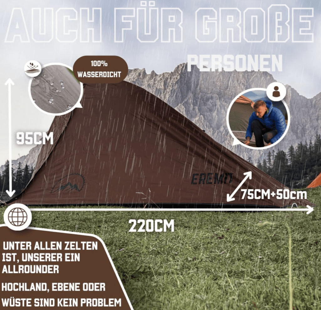 GOALPINE Zelt  - EREMIT