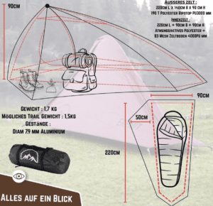 GOALPINE Zelt  - EREMIT, Bild 5