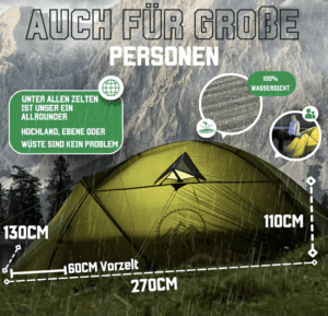 Produktbild zum Test Zelt – ESKAPADE II von GOALPINE